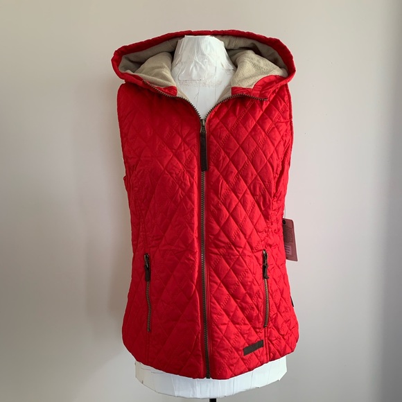 G.H. Bass & Co. Jackets & Blazers - Bass Hooded Quilted Vest